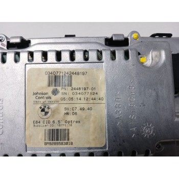 Recambio de pantalla multifuncion para bmw x1 (e84) sdrive 18 d referencia OEM IAM   