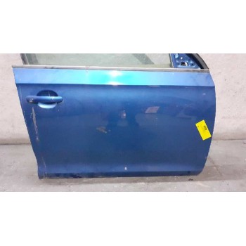 Recambio de puerta delantera derecha para skoda spaceback (5h) active referencia OEM IAM 5JA831052C AZUL 