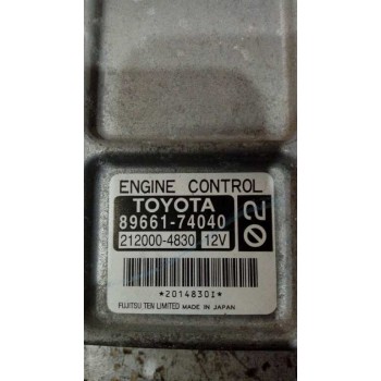 Recambio de centralita motor uce para toyota iq básico referencia OEM IAM 8966174040  