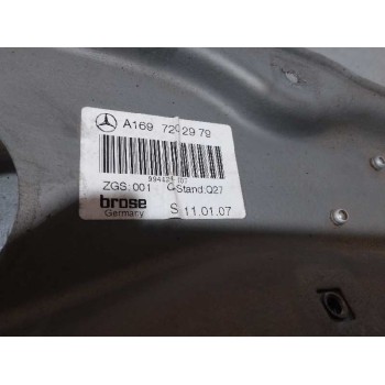 Recambio de elevalunas delantero izquierdo para mercedes-benz clase a (w169) referencia OEM IAM A1697202979 ELECTRI SOLO MECANIS