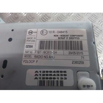 SISTEMA AUDIO / RADIO CD F1BT18C815GH 