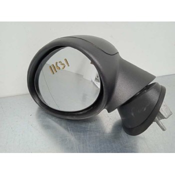 RETROVISOR IZQUIERDO NO ABATIBLE NEGRO 3 PINS