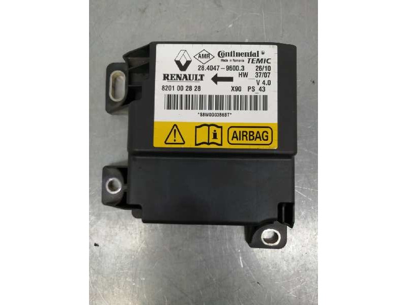 Recambio de centralita airbag para dacia logan express 1.5 dci diesel cat referencia OEM IAM 8201002828 28404796003 