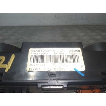 Recambio de mando climatizador para citroën c-elysée exclusive referencia OEM IAM 96746550ZD00  