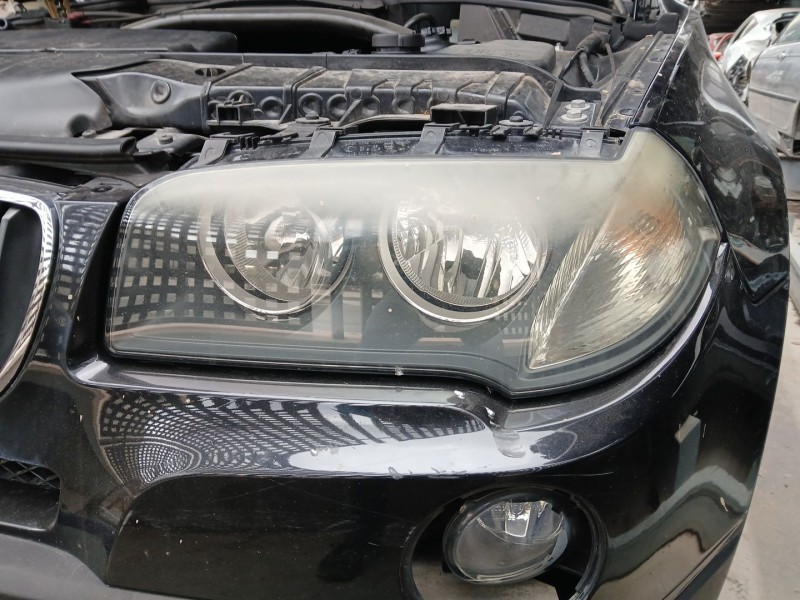 Recambio de faro izquierdo para bmw x3 (e83) 2.0 sd referencia OEM IAM 716218906 0301235201 óptica golpeada