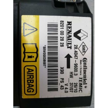 Recambio de centralita airbag para dacia logan express 1.5 dci diesel cat referencia OEM IAM 8201002828 28404796003 