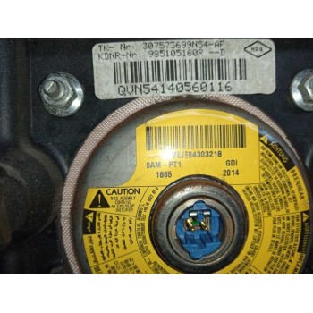 Recambio de kit airbag para dacia lodgy ambiance referencia OEM IAM 985109354R TIENE AGUJEROS 