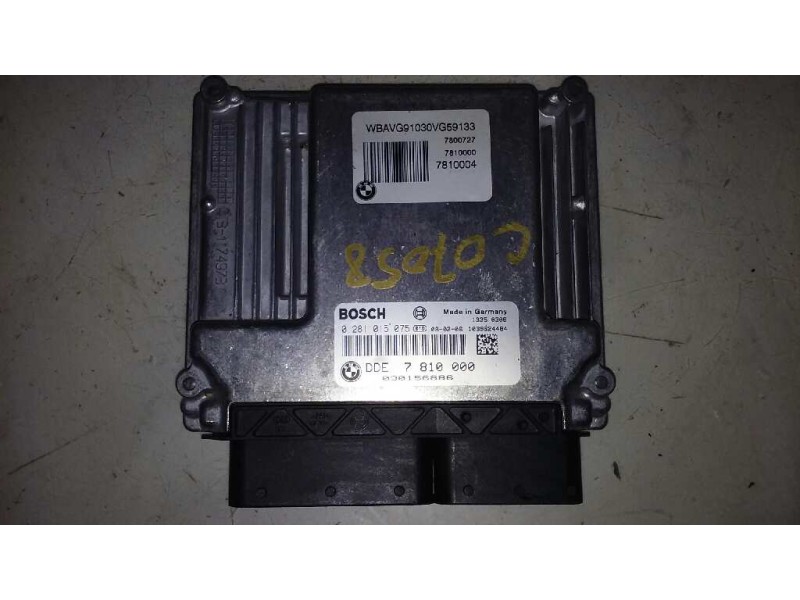 Recambio de centralita motor uce para bmw serie 3 berlina (e90) 320d referencia OEM IAM 0281015075  