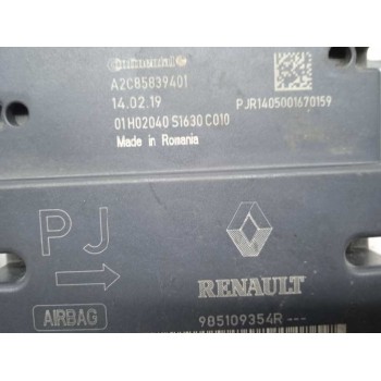 Recambio de kit airbag para dacia lodgy ambiance referencia OEM IAM 985109354R TIENE AGUJEROS 