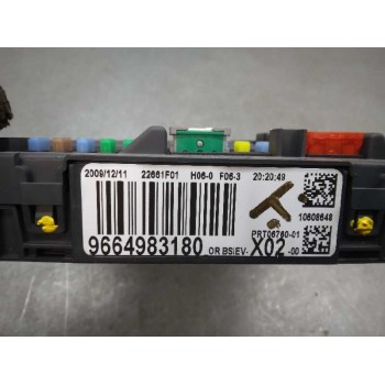 Recambio de centralita bsi para citroën c3 selection referencia OEM IAM 9664983180  