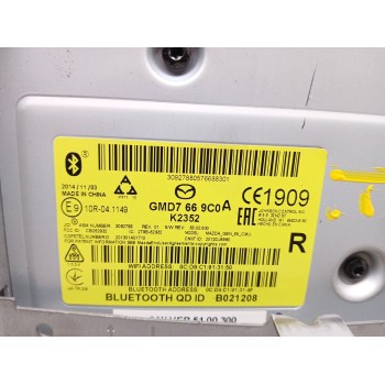 Recambio de pantalla multifuncion para mazda 6 sedán (gj, gl) 2.2 d (gj2fp) referencia OEM IAM gmd7669c0a  