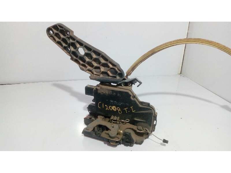 Recambio de cerradura puerta trasera izquierda para seat leon (1m1) sport referencia OEM IAM 3B4839015A  FICHA NEGRA 6 PINS