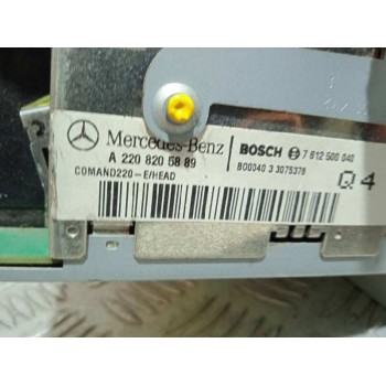 Recambio de sistema navegacion gps para mercedes-benz clase s (w220) berlina 320 cdi (220.025) referencia OEM IAM A2208205889  