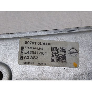 Recambio de elevalunas delantero izquierdo para nissan qashqai iii (j12) 1.3 dig-t referencia OEM IAM 807016UA1A  