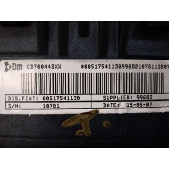 Recambio de airbag delantero derecho para fiat linea (110) emotion referencia OEM IAM 517541130  