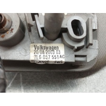 Recambio de parasol derecho para volkswagen touareg (7la) tdi r5 referencia OEM IAM 7l6857552ac3w5  