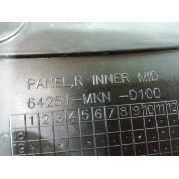 Recambio de moldura para honda cbr 650r cbr 650r referencia OEM IAM 64251MKND100  INTERIOR DELANTERA DERCHA