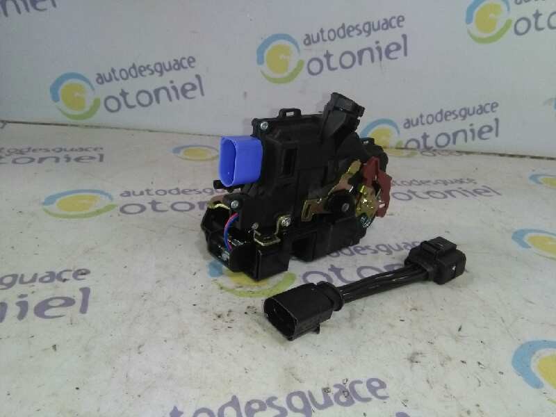 Recambio de cerradura puerta delantera derecha para audi a3 (8p) referencia OEM IAM 4E1837016 NUEVO 4E1837016A 9 PINS FICHA AZUL