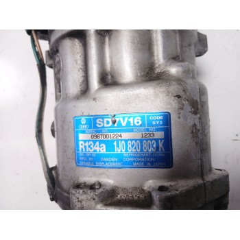 Recambio de compresor aire acondicionado para seat toledo ii (1m2) 1.6 16v referencia OEM IAM 1J0820803K  