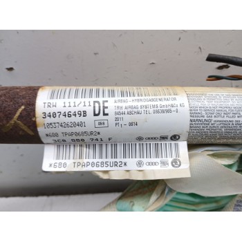 Recambio de airbag cortina delantero izquierdo para volkswagen passat lim. (362) advance bluemotion referencia OEM IAM 3c0880741