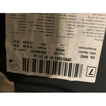 Recambio de consola central para bmw serie 3 berlina (e90) 320d referencia OEM IAM 08651541  