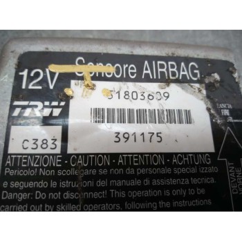 Recambio de centralita airbag para fiat panda (169) 1.2 cat referencia OEM IAM 51803609  