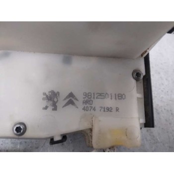 Recambio de cerradura puerta trasera derecha para peugeot 2008 (--.2013) allure referencia OEM IAM 9812501180 5 PINES 