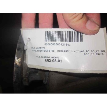Recambio de caja cambios para opel frontera b sport referencia OEM IAM 02110148 4X4 