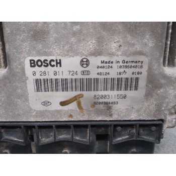 Recambio de centralita motor uce para renault espace iv (jk0) privilege referencia OEM IAM 8200311550 0281011724 