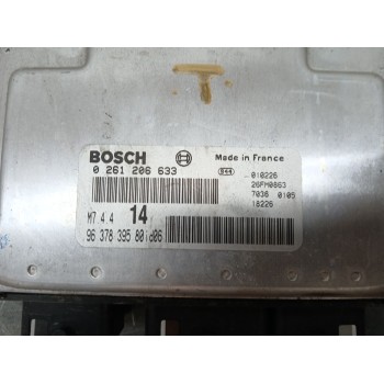 Recambio de centralita motor uce para citroën xsara picasso (n68) 1.6 referencia OEM IAM 0261206633 9637839580 