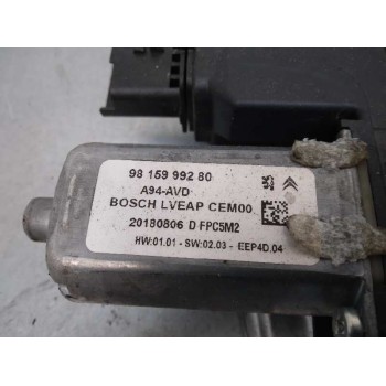 Recambio de elevalunas delantero derecho para peugeot 2008 (--.2013) allure referencia OEM IAM 9815999280 6 PINES 