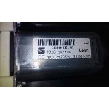 Recambio de elevalunas trasero izquierdo para seat leon (1p1) reference referencia OEM IAM   