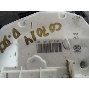 Recambio de cerradura puerta delantera derecha para seat ibiza (6j5) reference tech referencia OEM IAM 5N1837016F 6 PINS 5 P