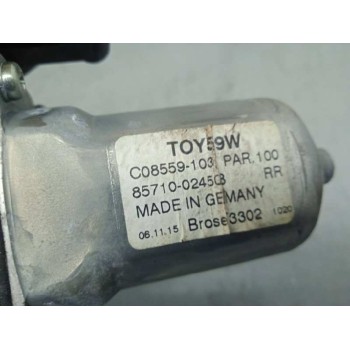 Recambio de elevalunas trasero izquierdo para toyota auris hybrid active referencia OEM IAM 8571002450  10 PINS