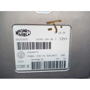 Recambio de centralita motor uce para fiat panda (169) 1.2 cat referencia OEM IAM 55207675 DEL CAMBIO AUTOMATICO 