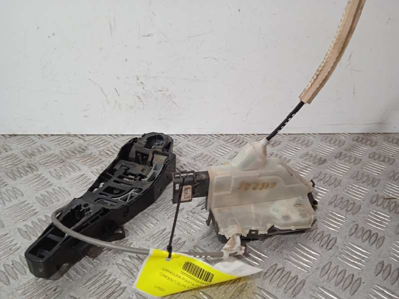 Recambio de cerradura puerta trasera izquierda para citroën c-elysée exclusive referencia OEM IAM PSA190266  6 PINS