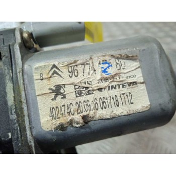 Recambio de elevalunas trasero derecho para citroën c-elysée exclusive referencia OEM IAM 967443728 9677417480 2 PINS