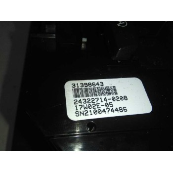 Recambio de mando multifuncion para volvo v40 inscription referencia OEM IAM 31398643 NAVEGADOR CLIMATIZADOR