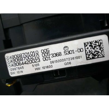 Recambio de warning para mercedes-benz sprinterii caja cerrada (desde 01.06) 310/313/316 cdi (906.631/633/635/637) referencia OE