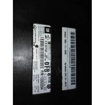 Recambio de modulo electronico para opel astra j lim. excellence referencia OEM IAM 13353284  