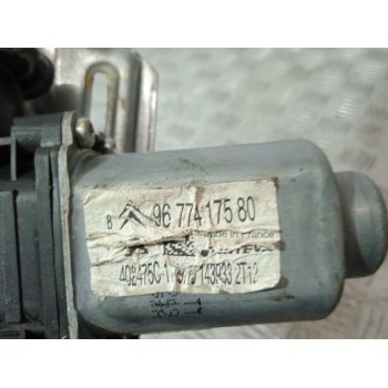 Recambio de elevalunas trasero izquierdo para citroën c-elysée exclusive referencia OEM IAM 9674437380 9677427580 2 PINS