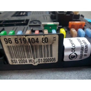 Recambio de centralita bsi para citroën c4 coupe vtr plus referencia OEM IAM 9661940480  