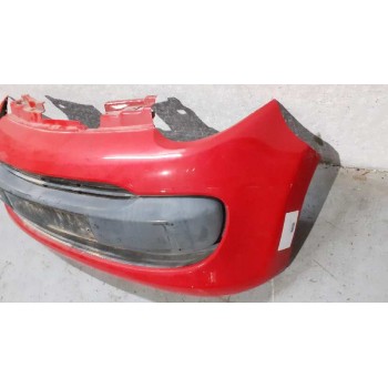 Recambio de paragolpes delantero para citroën c1 sx referencia OEM IAM 521190H070 ROJO TOCADO SOPORTE Y ROZADO