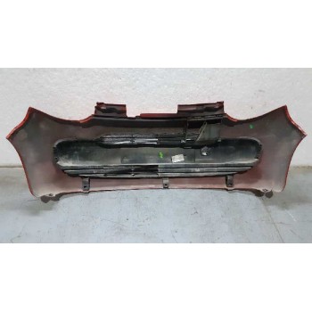 Recambio de paragolpes delantero para citroën c1 sx referencia OEM IAM 521190H070 ROJO TOCADO SOPORTE Y ROZADO