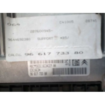 Recambio de centralita motor uce para citroën c4 coupe vtr plus referencia OEM IAM 9661773380 0281011863 