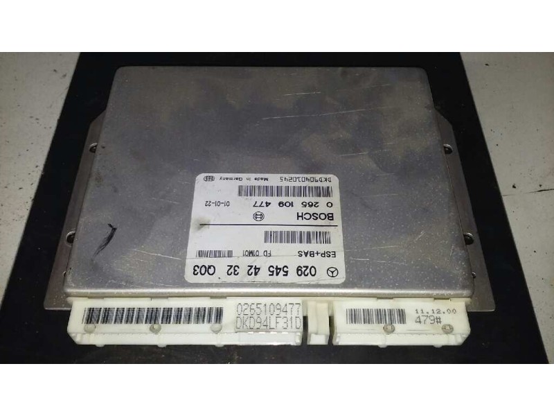 Recambio de modulo electronico para mercedes-benz clase a (w168) 170 cdi (168.008) referencia OEM IAM 0295454232Q03  CENTRALITA 