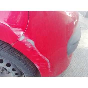 Recambio de paragolpes delantero para citroën c1 sx referencia OEM IAM 521190H070 ROJO TOCADO SOPORTE Y ROZADO