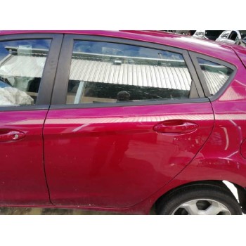 Recambio de puerta trasera izquierda para ford fiesta (cb1) ambiente referencia OEM IAM 1692503 SIN ACCESORIOS GRANATE