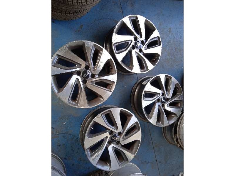 Recambio de juego llantas para kia rio 1.1 crdi cat referencia OEM IAM 65JX17 ET43 X4 SIN NEUMATICOS 17