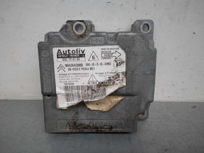Recambio de centralita airbag para citroën c4 berlina cool referencia OEM IAM 9662643980  